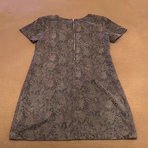 Snake skin dress